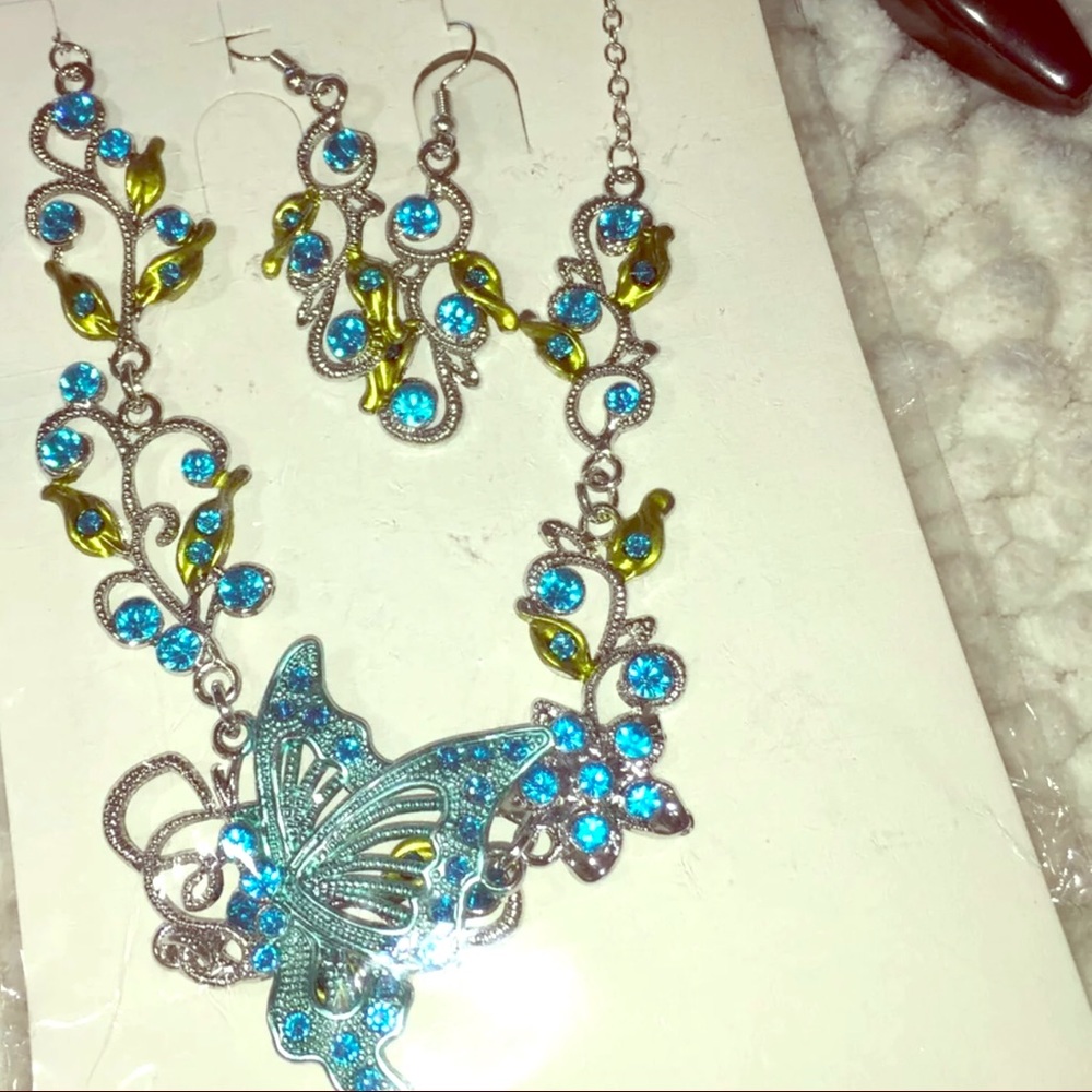 Butterfly Fashion Jewelry Set